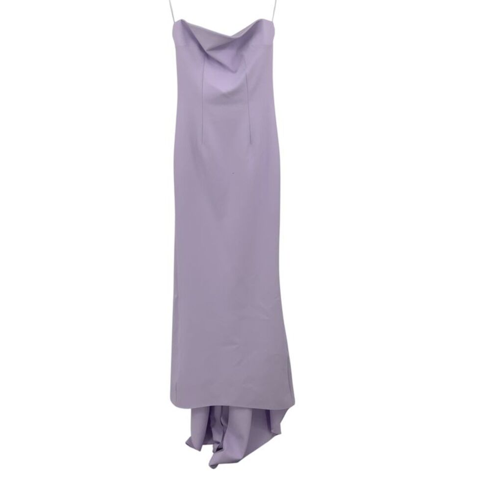 Safiyaa Sofie Crêpe Gown Purple 8